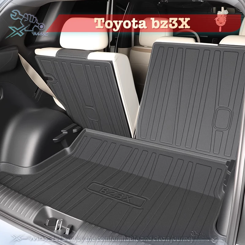 

For Toyota bz3X 2025 TPE Custom Fit Car Trunk Mat All Season Cargo Mat 3D Shaped Laser Measured Trunk Liner Trunk Protector Mat