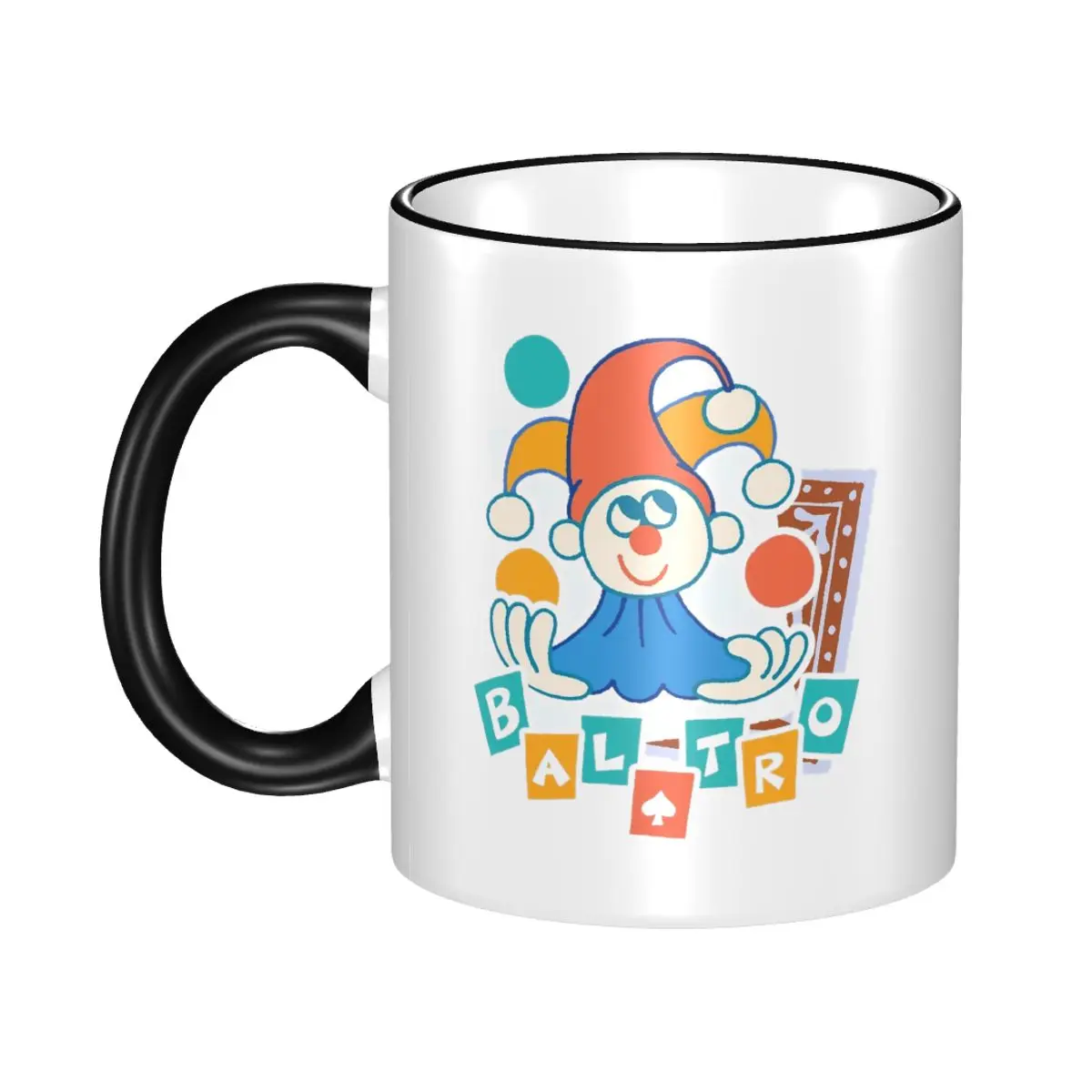 

Balatro Clown Mug Fun Tea Cup Gifts For Kids Adult