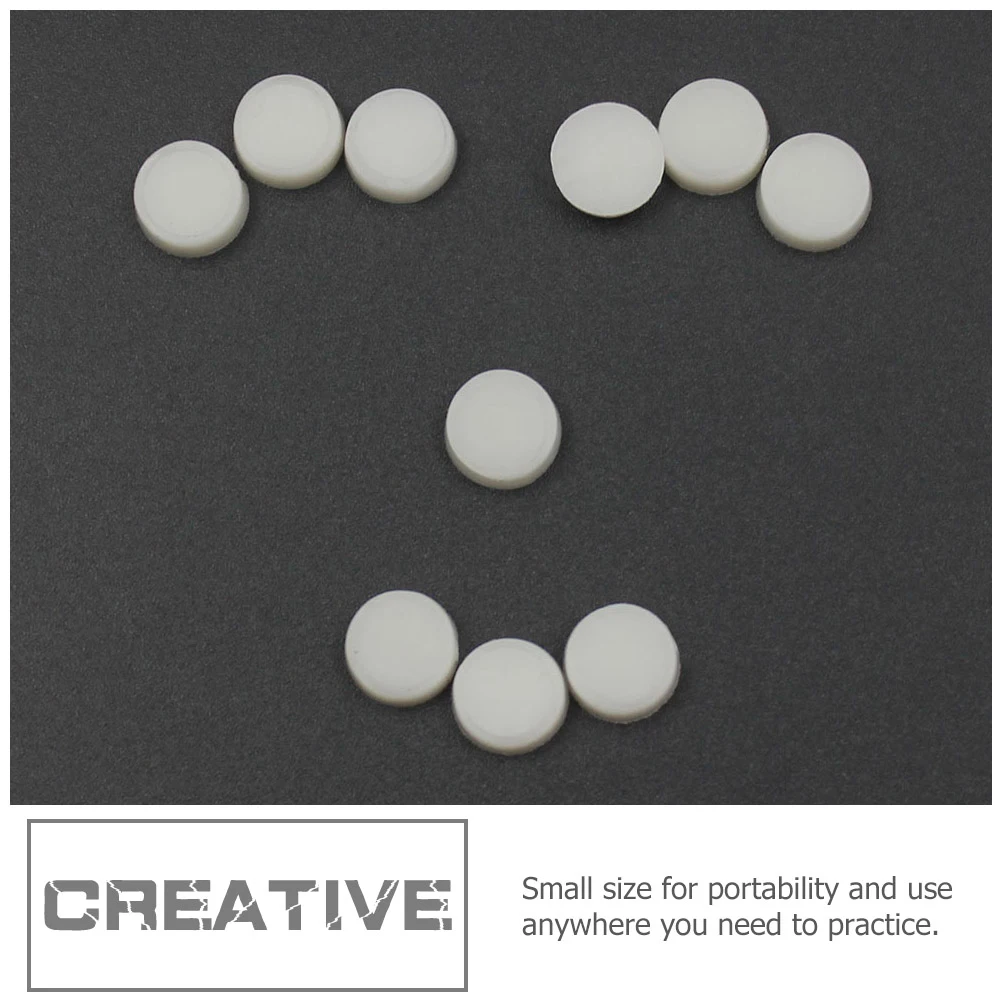 

10 Pcs Flute Accessories Rubber Plugs Open Hole Blocking Pads Repair Parts Musical Instruments Protection Easy Install Remove