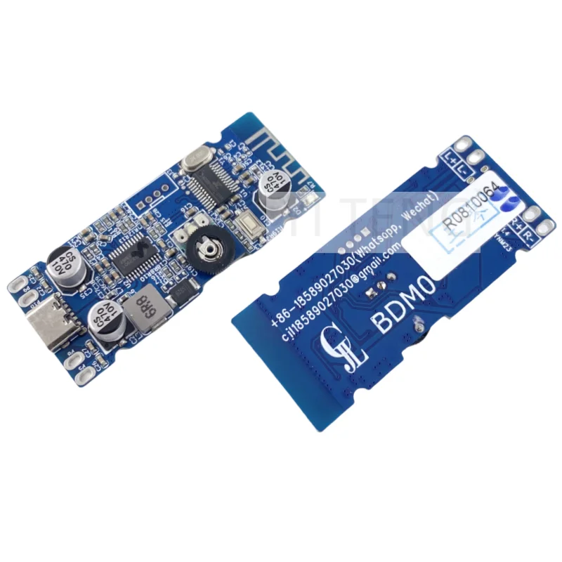 BDM0- 2.0 Stereo JL TWS MIX3901 2x5W BT 5.0 Amplifier Board 5VDC Type-C With Volume Control Moudle DIY in stock