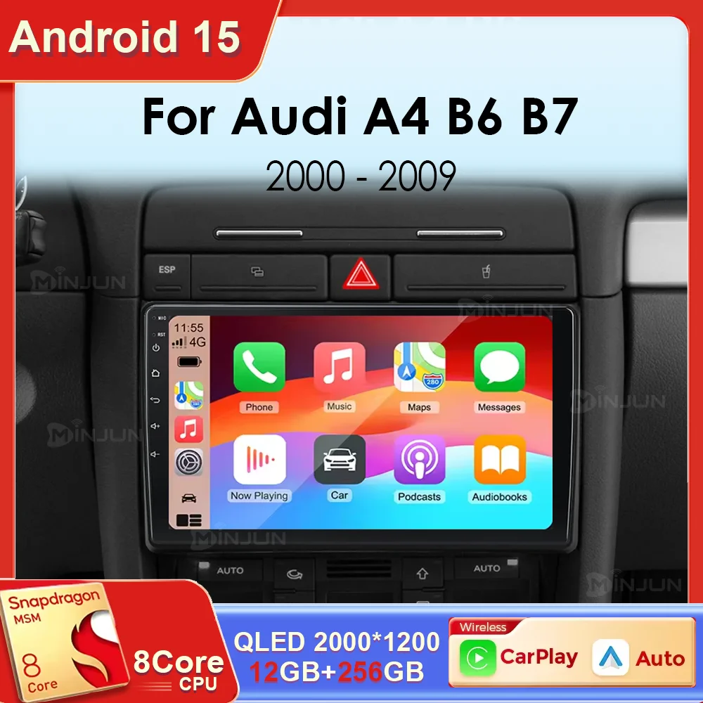 For Audi A4 B6 B7 2… - image