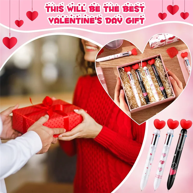 ปากการูปหัวใจวันวาเลนไทน์จํานวนมาก, ปากกาลูกลื่นแบบพับเก็บได้สําหรับวันวาเลนไทน์ผู้ใหญ่ผู้หญิงพยาบาลงานแต่งงาน