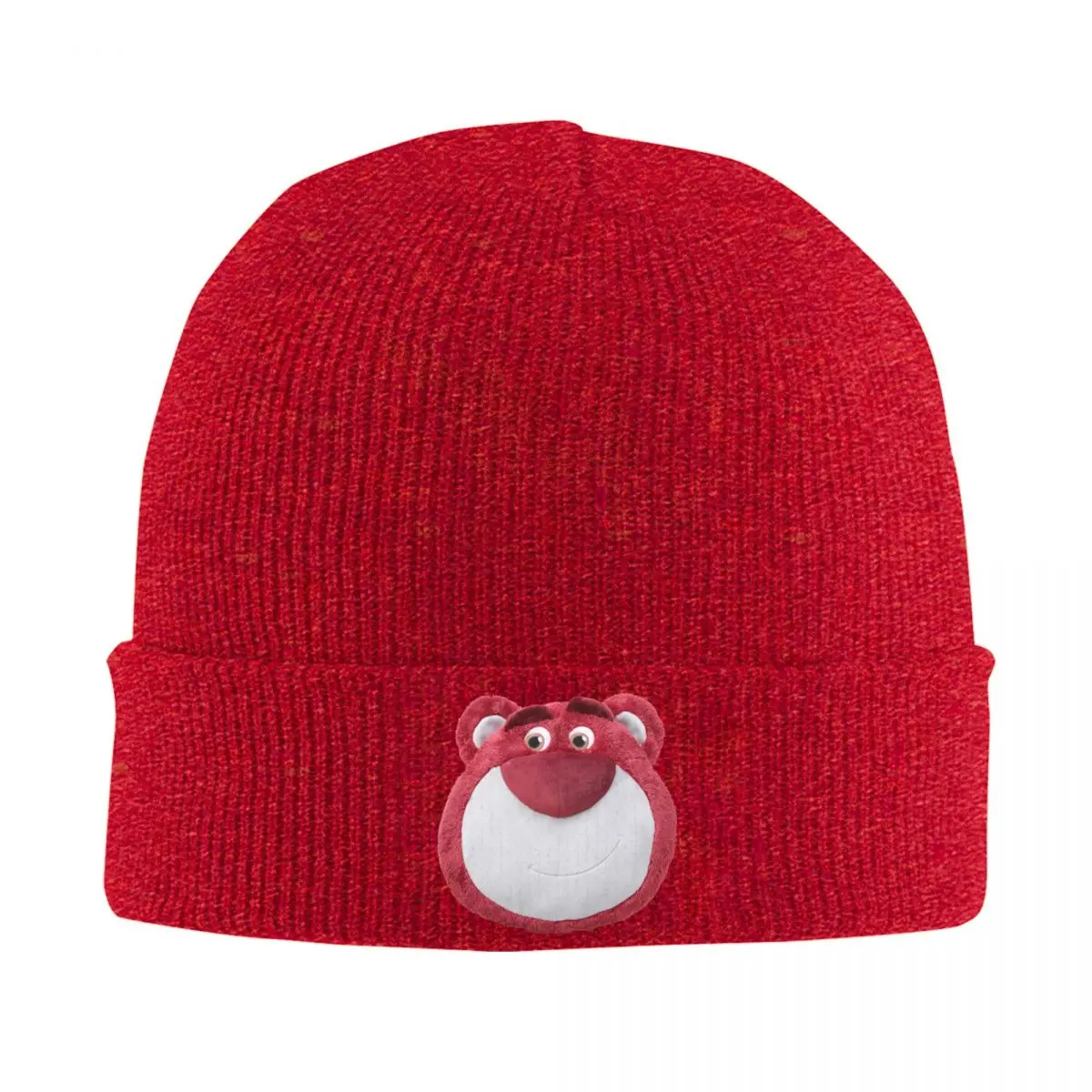 Cute Bear Bonnet Homme Fashion Thin Hat Disney Toy Story Lotso Skullies Beanies Caps For Men Women Creative Fabric Hats