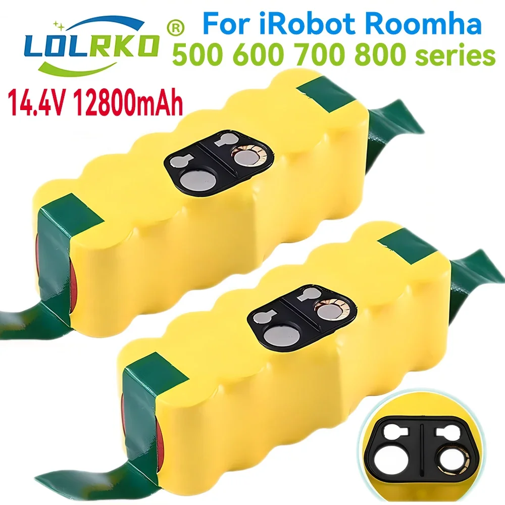 

For iRobot Roomba 500 12800mAh 14.4V 5000mAh Battery Roomba 600 700 800 Series Vacuum Cleaner iRobot roomba 620 650 770 780 580