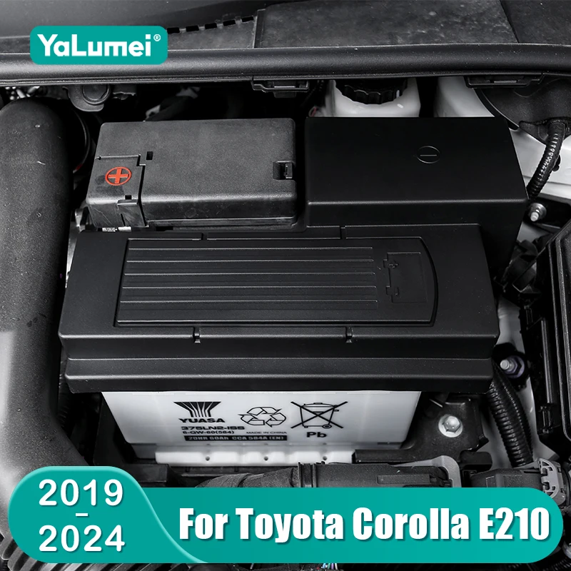 Couvercle de protection pour batterie de voiture hybride, Anode d'électrode négative, accessoires pour Toyota Corolla E210 2019 2020 2021 2022 2023 2024