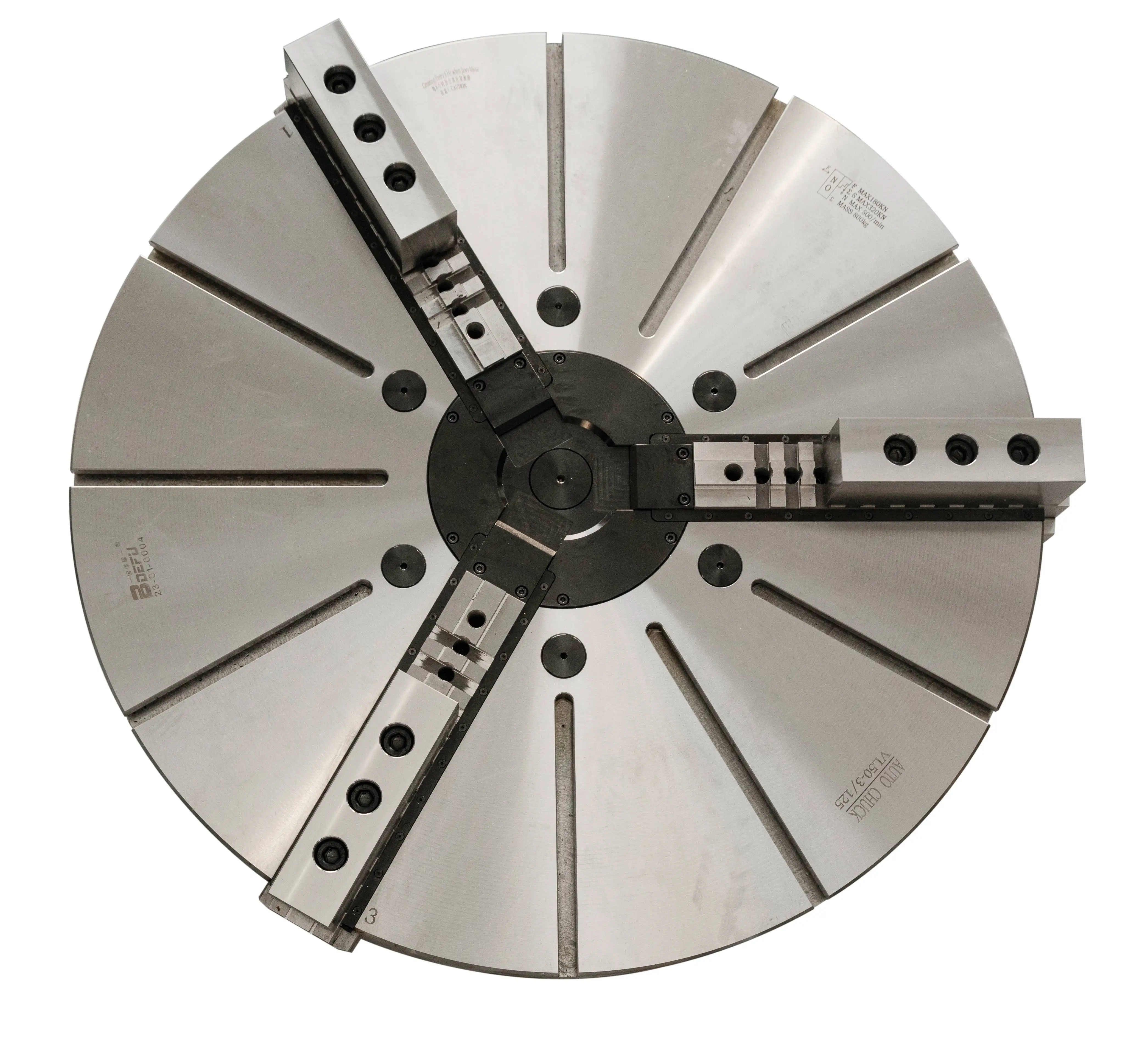 Big Size Precision Engineered Vertical Lathe Hydraulic Chuck Customizable for High Performance and Stability