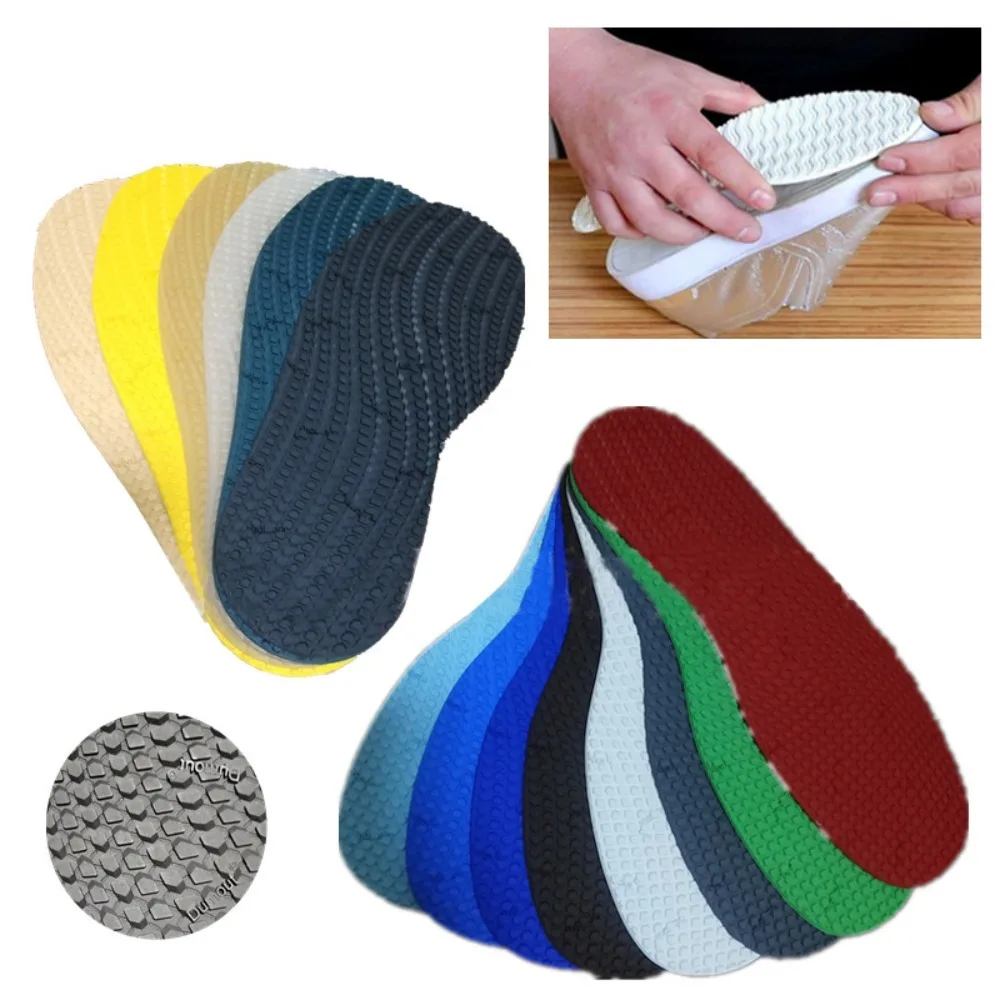1 Pair High Quality Non-Slip Shoes Mat Stickers Wear-Resistant Sole Protector Repair Materials Self-Adhesive Thick Soles Pads