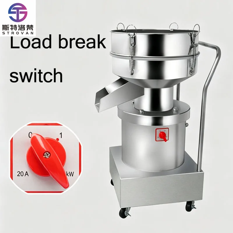 Small Stainless Steel Electric Sieving Machine Vibrating Screen for Flour Powder Core Bearing Gear Components