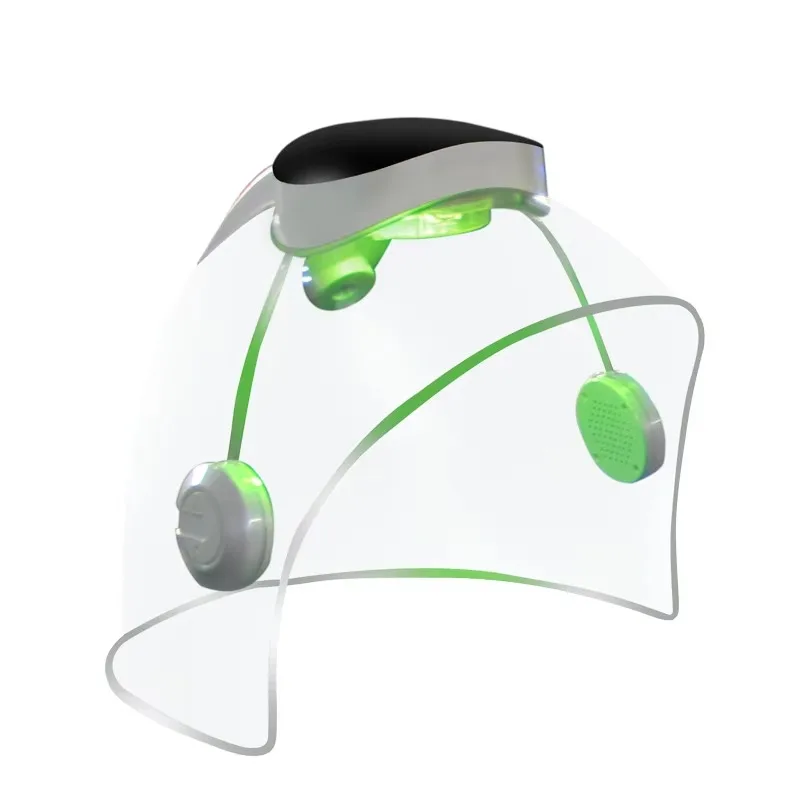 7色LEDライト酸素フェイシャルスチーマー美容サロンホットスプレーマスク（フェイススパ用）しわ防止＆引き締めABS素材