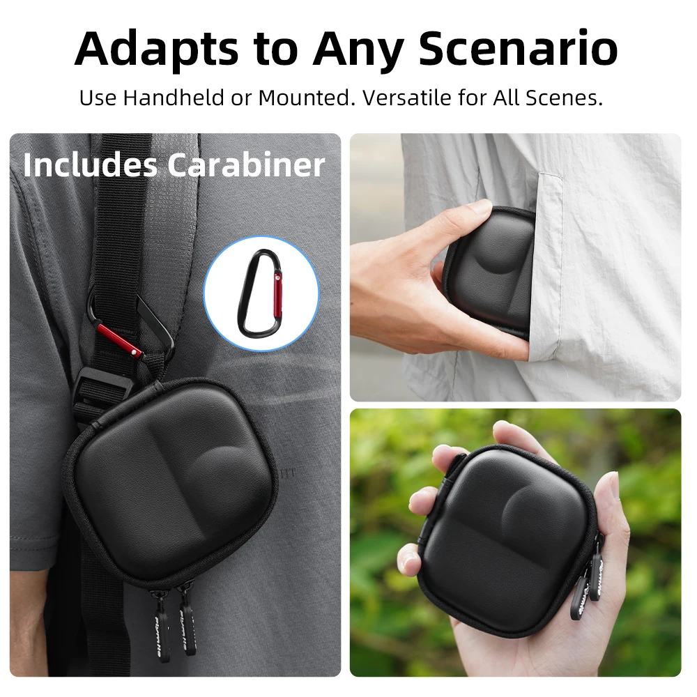 Flymile-estuche de transporte de jaula para DJI OSMO NANO, bolsa de almacenamiento, accesorios para cámara, Mini caja portátil, carcasa dura antiarañazos