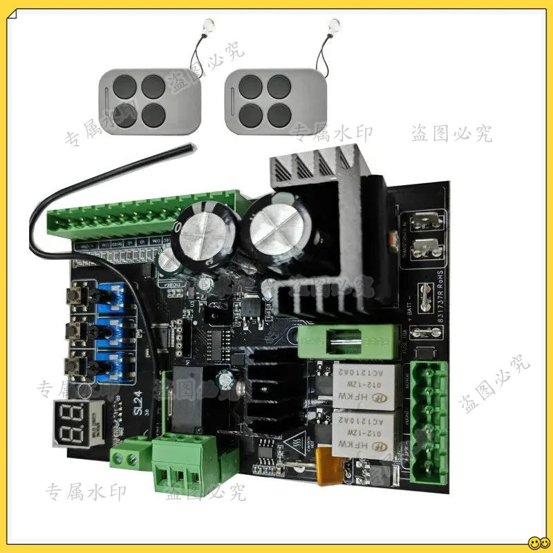 

Плата управления DC12V/24V SL24 для привода раздвижных ворот, универсальная плата контроллера с двигателем постоянного тока