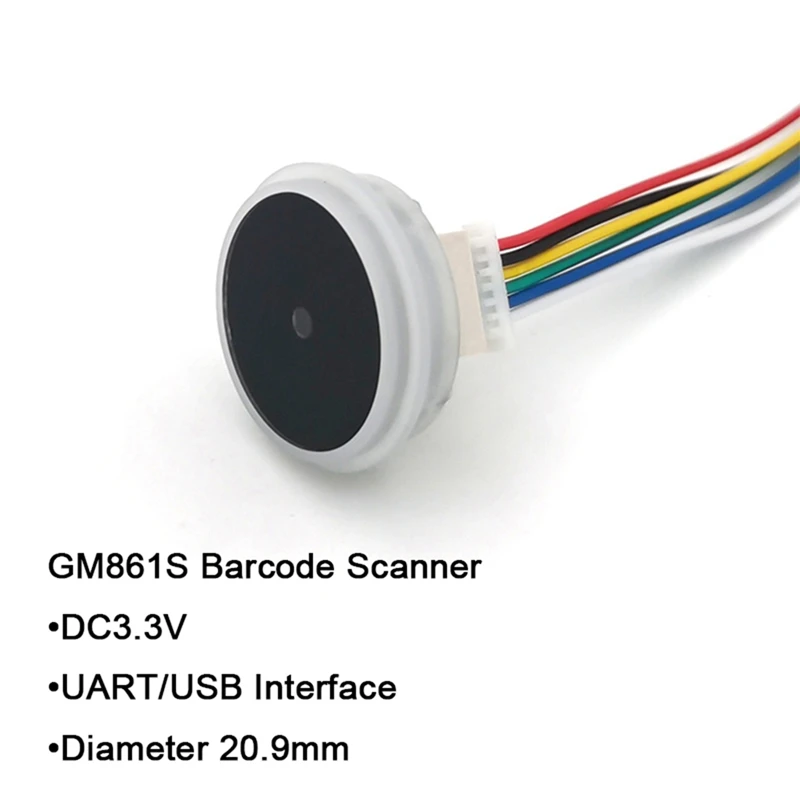 GM861S UART/USB Interface 1D/2D Bar Code Module Two-Dimensional Code Scanning Module