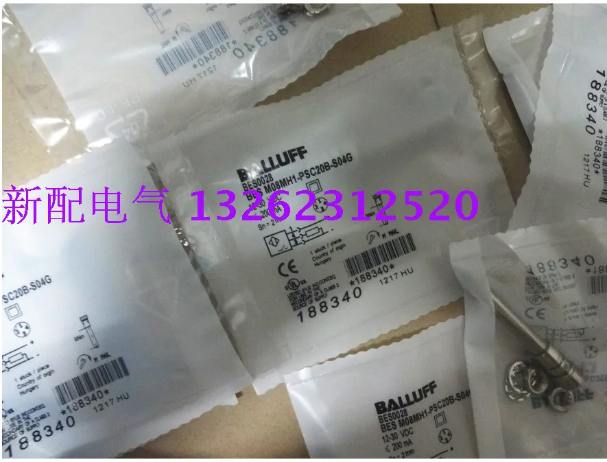BES M08MH1-PSC20B-S04G BES M08MH1-NSC20B-S04G Датчик приближения, новый, высокое качество