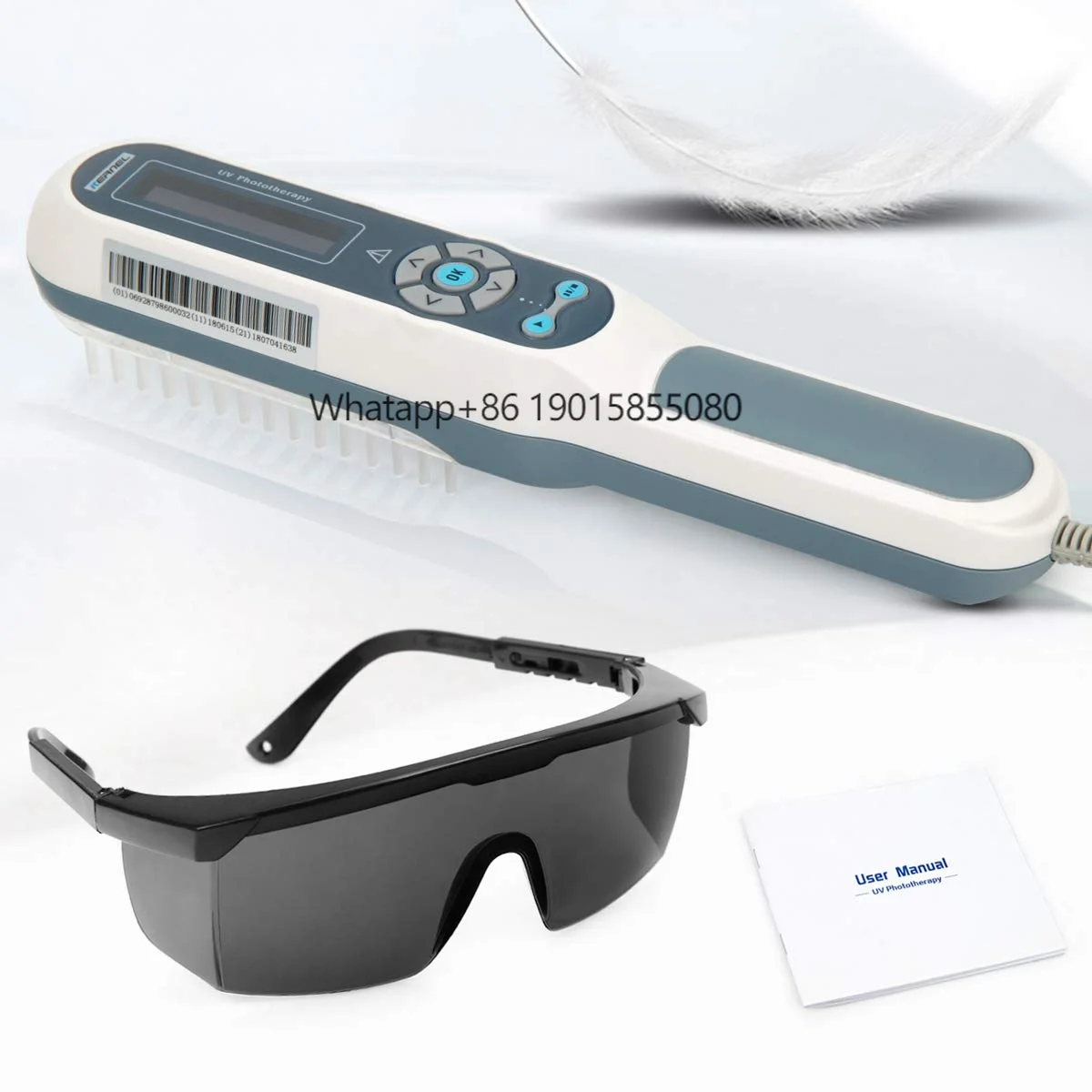 Portable UV Phototherapy 311nm Narrow Band UVB Phototherapy for Vitiligo Psoriasis Treatment