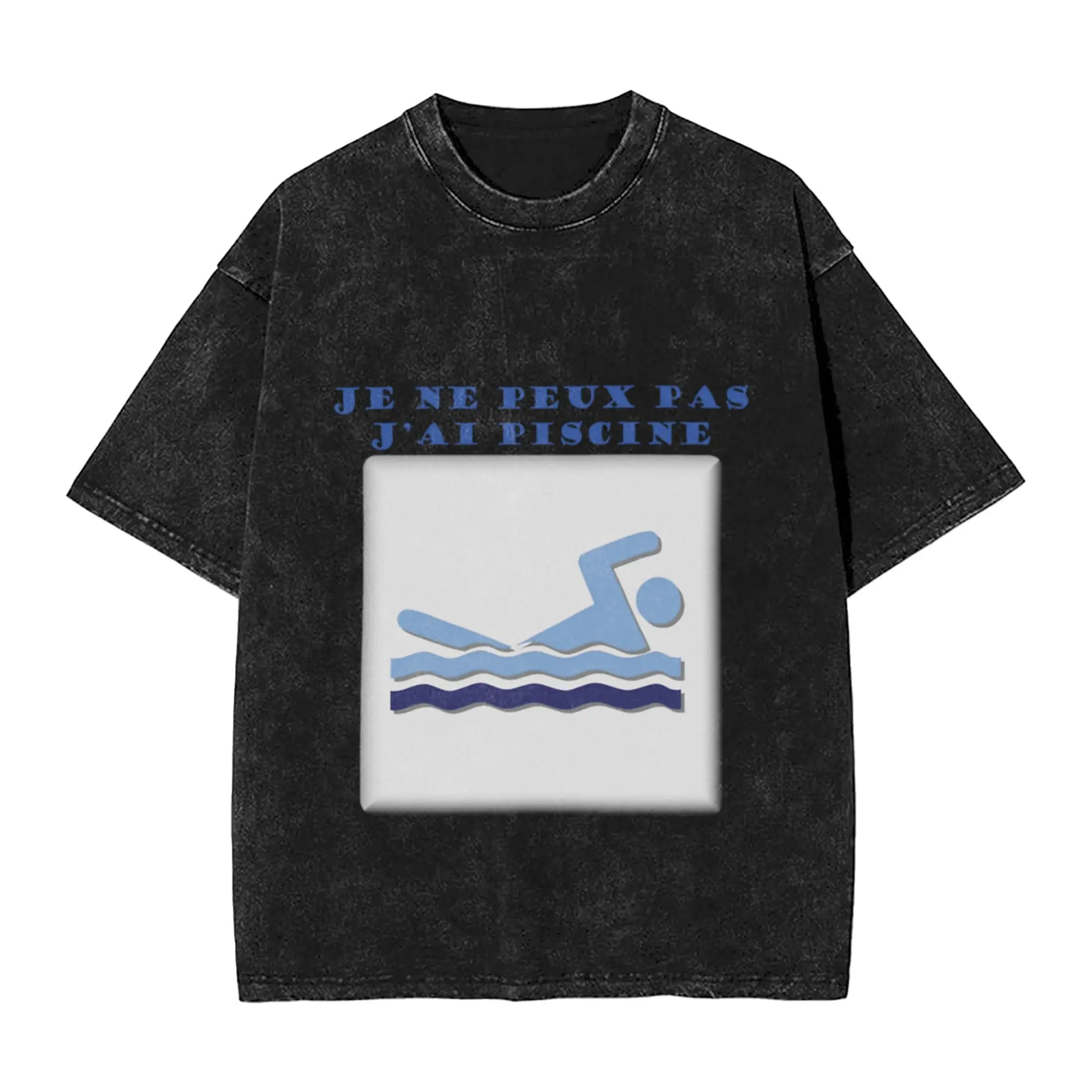 I have swimming pool Classic Comfort A Vintage Oversized Cotton Unisex T-Shirts