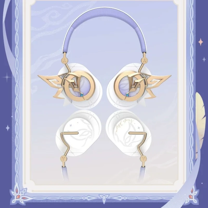 [Genshin] Nicole · Noise and Silence Dwell in Heart Headband-style Headphones Bluetooth Noise-Canceling HIFI Earphone Gifts view 6