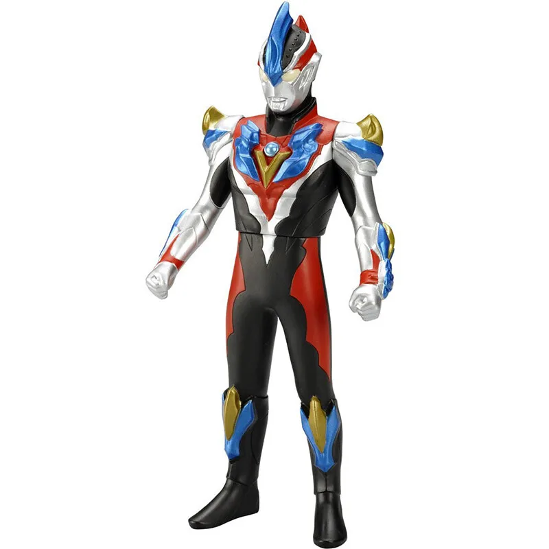 BANDAI Bandai Ultraman 500 Series 1 Soft Rubber Model Children's Toy 14cm Galaxy Ultraman