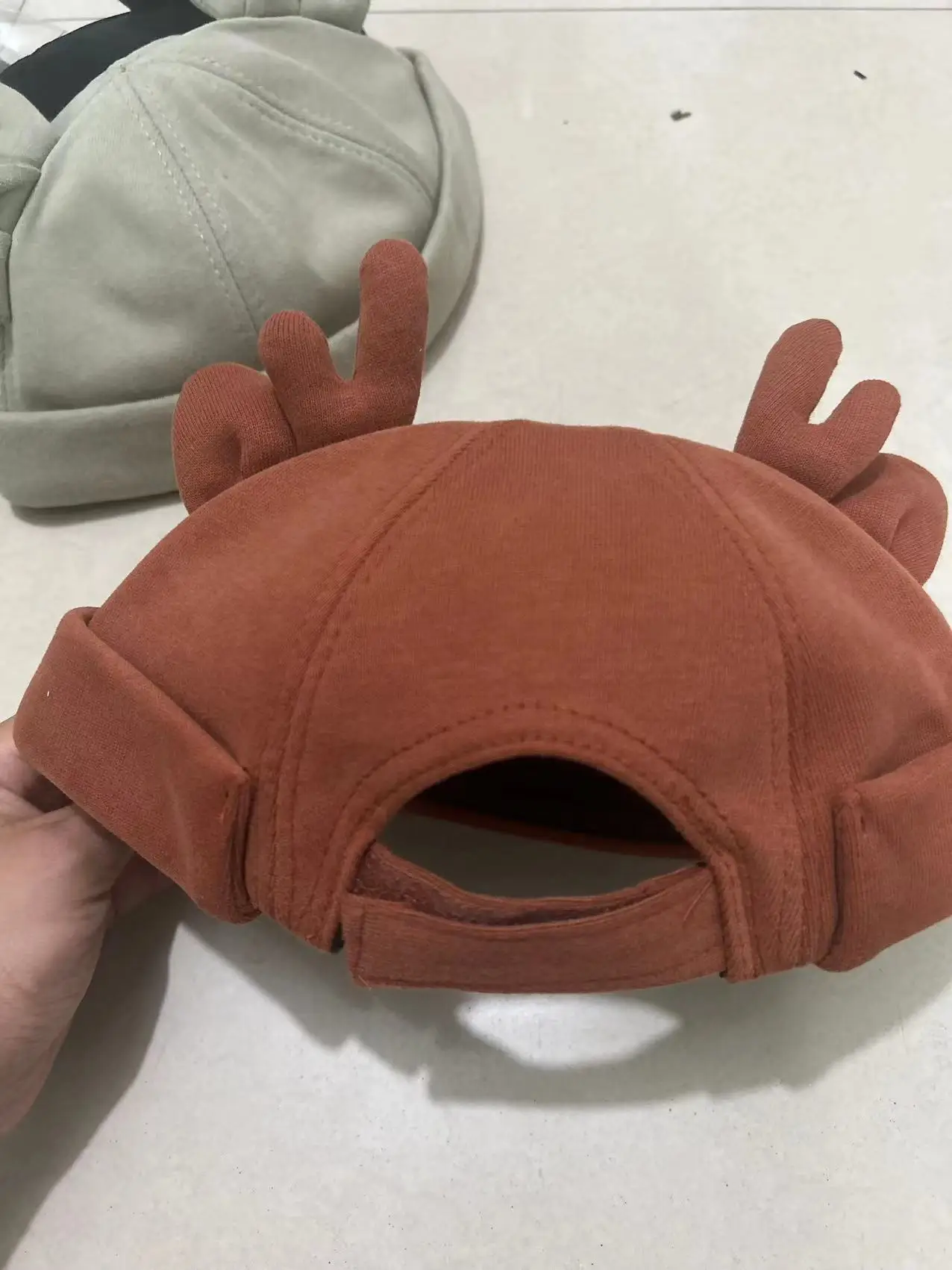 Unisex Deer Ear Cute Dome Caps Men Women Fashion Melon Beanie Htas Korean Solid Color Autumn Winter Hip Hop Hat Gorras