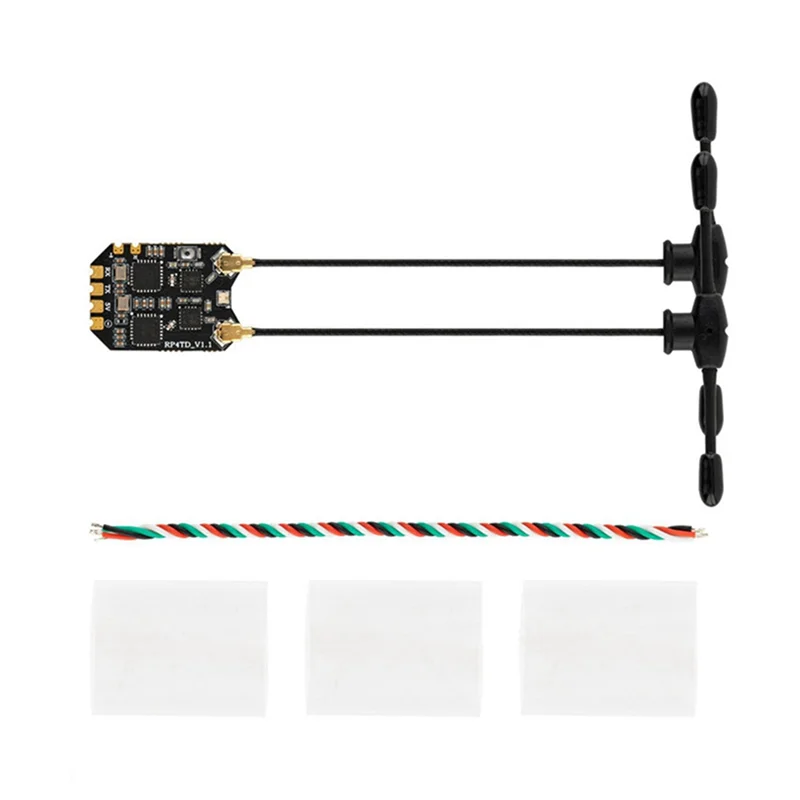 

B63B-RP4TD ELRS 2.4G Различный приемник Fpv Двойная антенна Удаленный навигационный приемник Модель БПЛА