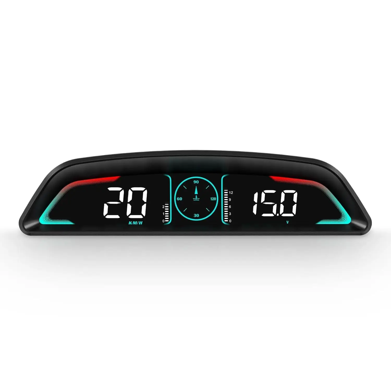 

Car Head Up Display, OBD2 Speedometer, Car Main Display Screen with Speed, Engine Speed, Clock, Overspeed Alarm, Water