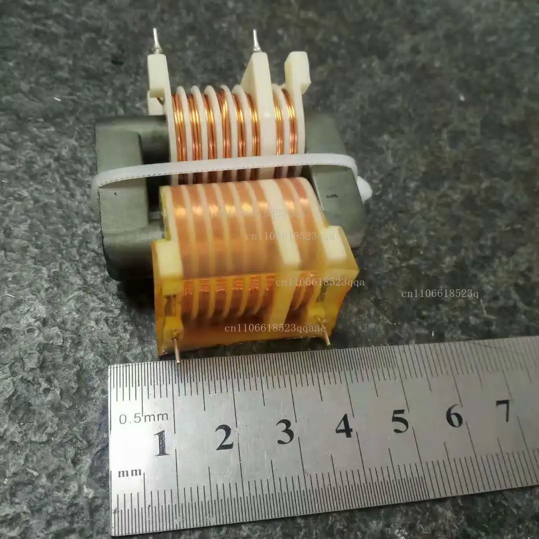 High Power 60w Resin Potting Transformer High Voltage Package Transformation Ratio 44 Boost Coil 6 + 2 Slots Four Pins Foldable