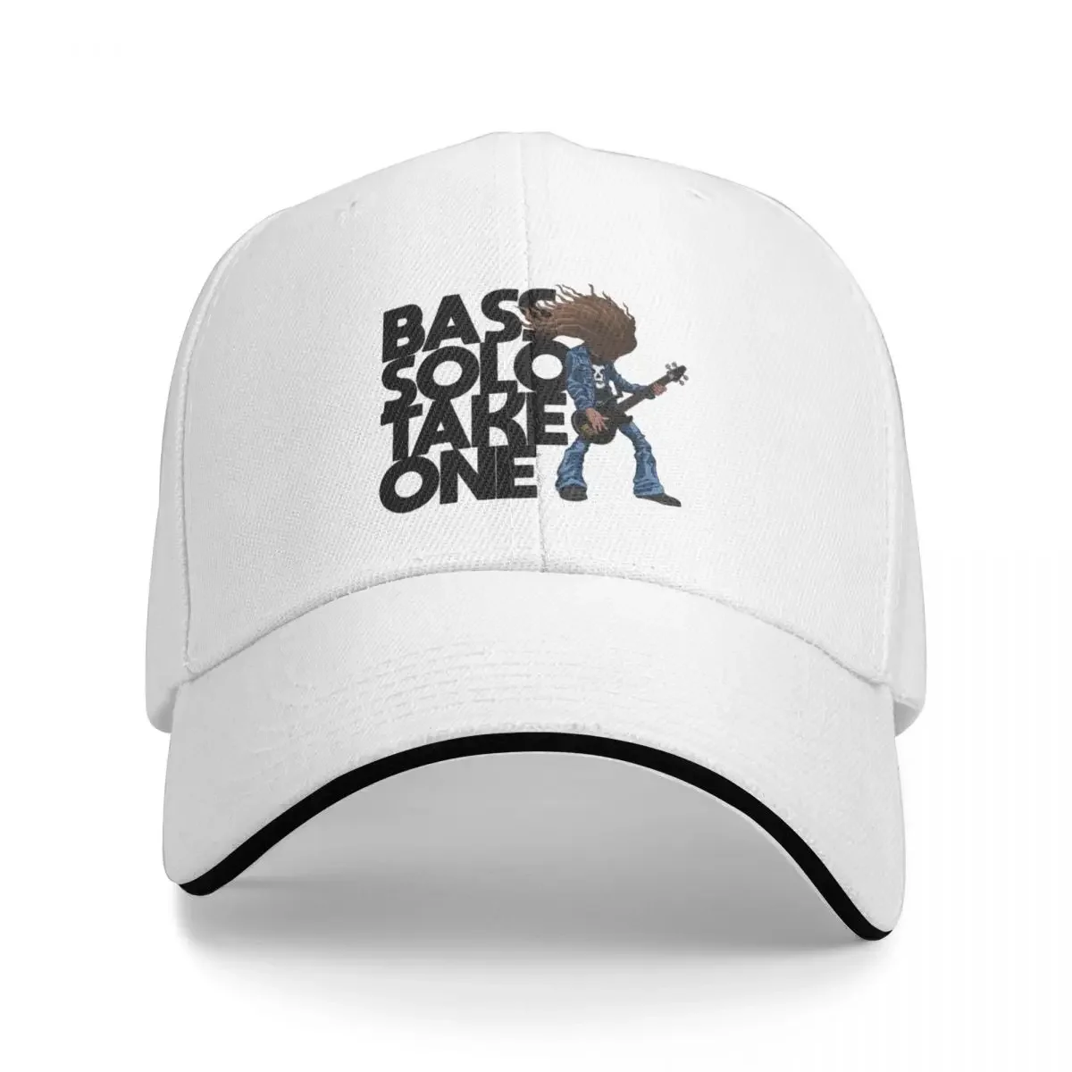 Bass Solo Cliff Cap Fashion Casual Baseball Caps Adjustable Hat Hip Hop Summer Unisex Baseball Hats Customizable Polychromatic