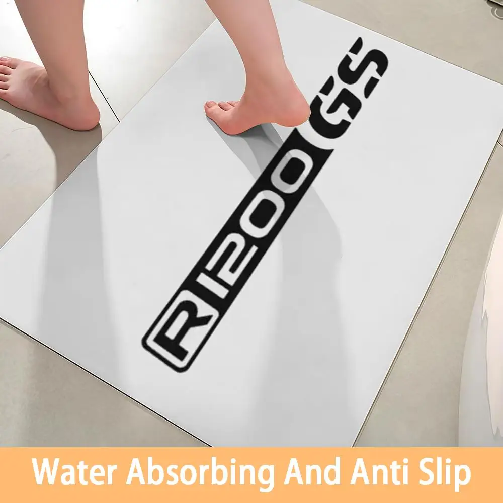 

Floor Mat Soft Diatom Bathroom Absorbent Floor Mat,Toilet Of The Bathroom,Household Floor Personalized Motorcycle GS Adventure