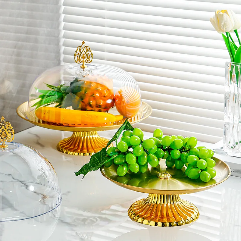 

Light Luxury Fruit Tray Candy Cake Plate For Household Living Room Coffee Table
