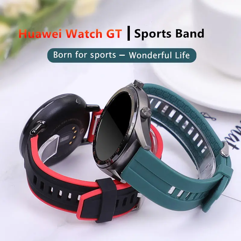 22mm watch Strap For samsung galaxy watch 46mm active 2 amazfit bip smart watchband Bracelet S3 Huawei Watch GT  band