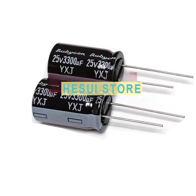 

Ruby electrolytic capacitor 25V1000UF 2200UF 3300UF 4700UF YXJ high frequency low resistance