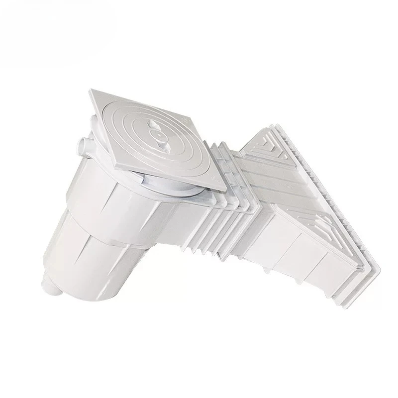 Abs material surface skimmer for above-ground pools - wide-mouth leaf and debris collector - pool water treatment equipment