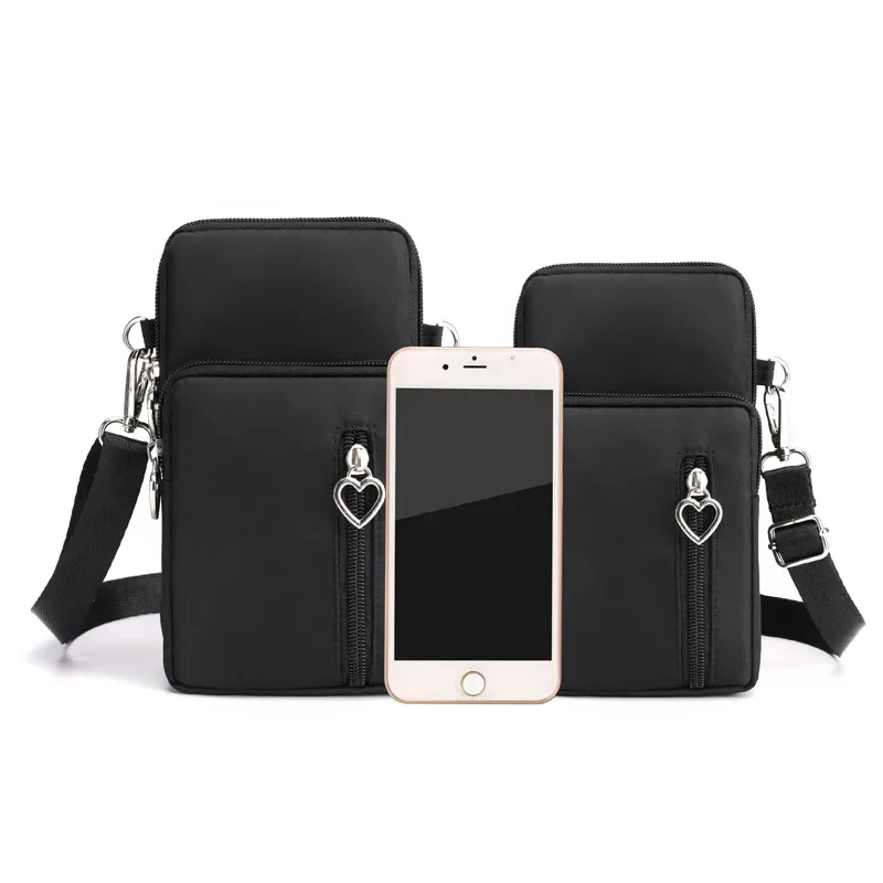 2023 Mobile Phone Bag Women\'s Messenger Bag New All-match Mini Small Crossbody Bag Hanging Neck Coin Purse Vertical Handbag