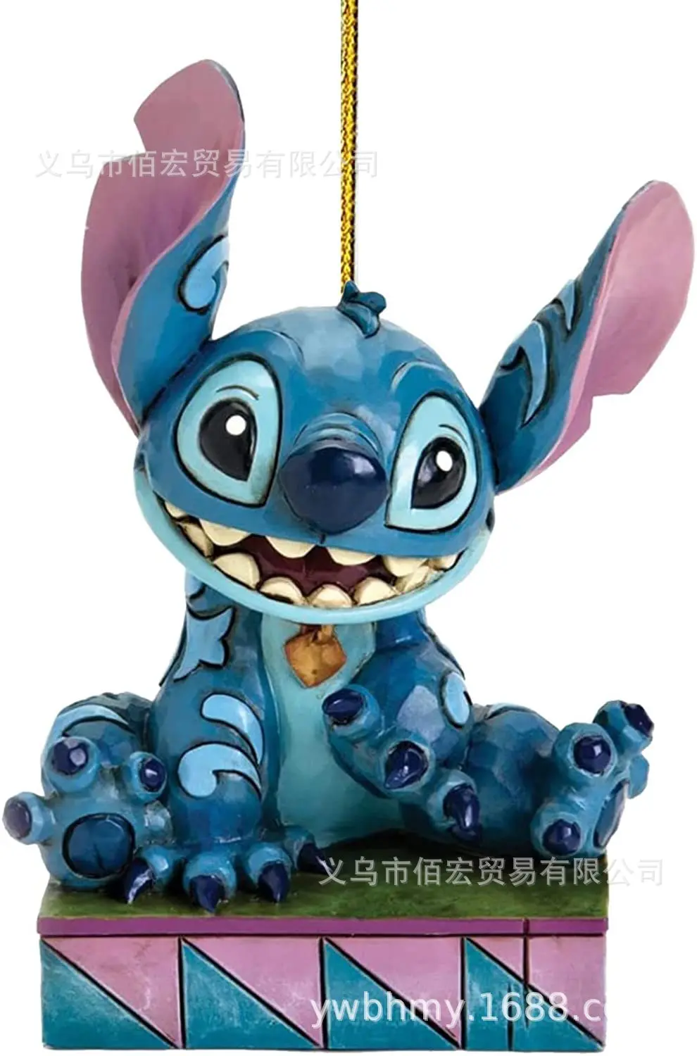 Novo 2d dos desenhos animados acrílico ponto disney personagem decoração da árvore de natal pingente halloween natal casa decoração do carro brinquedos