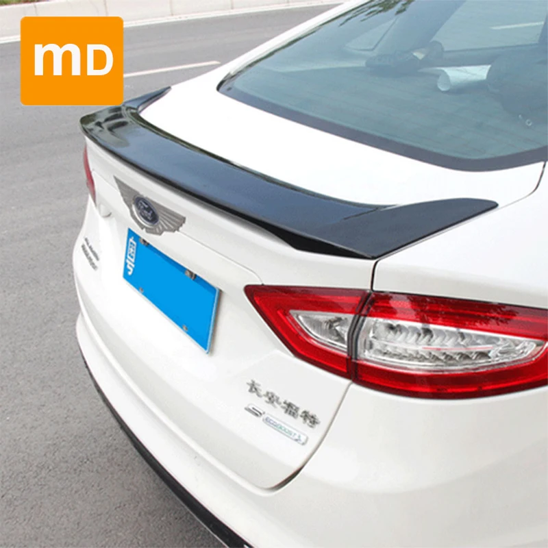 

Glossy Black Spoiler Wing For 2013-2019 Ford Mondeo Spoiler Top Wings Black Lip Body Kit Car Accessories Upgrade