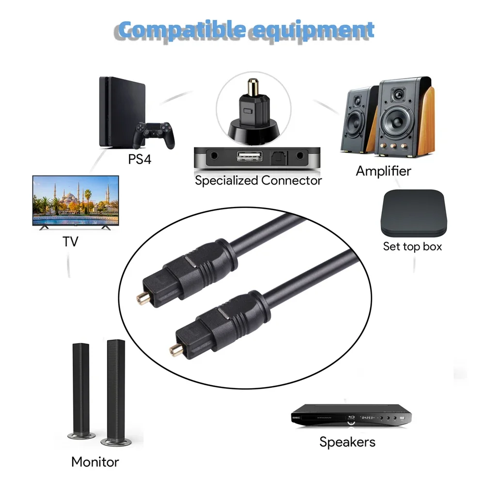 Precise Wide Compatibility Signal Transmission Audio Cable Digital Audio Cable Digital Audio Cable ABS CD Player