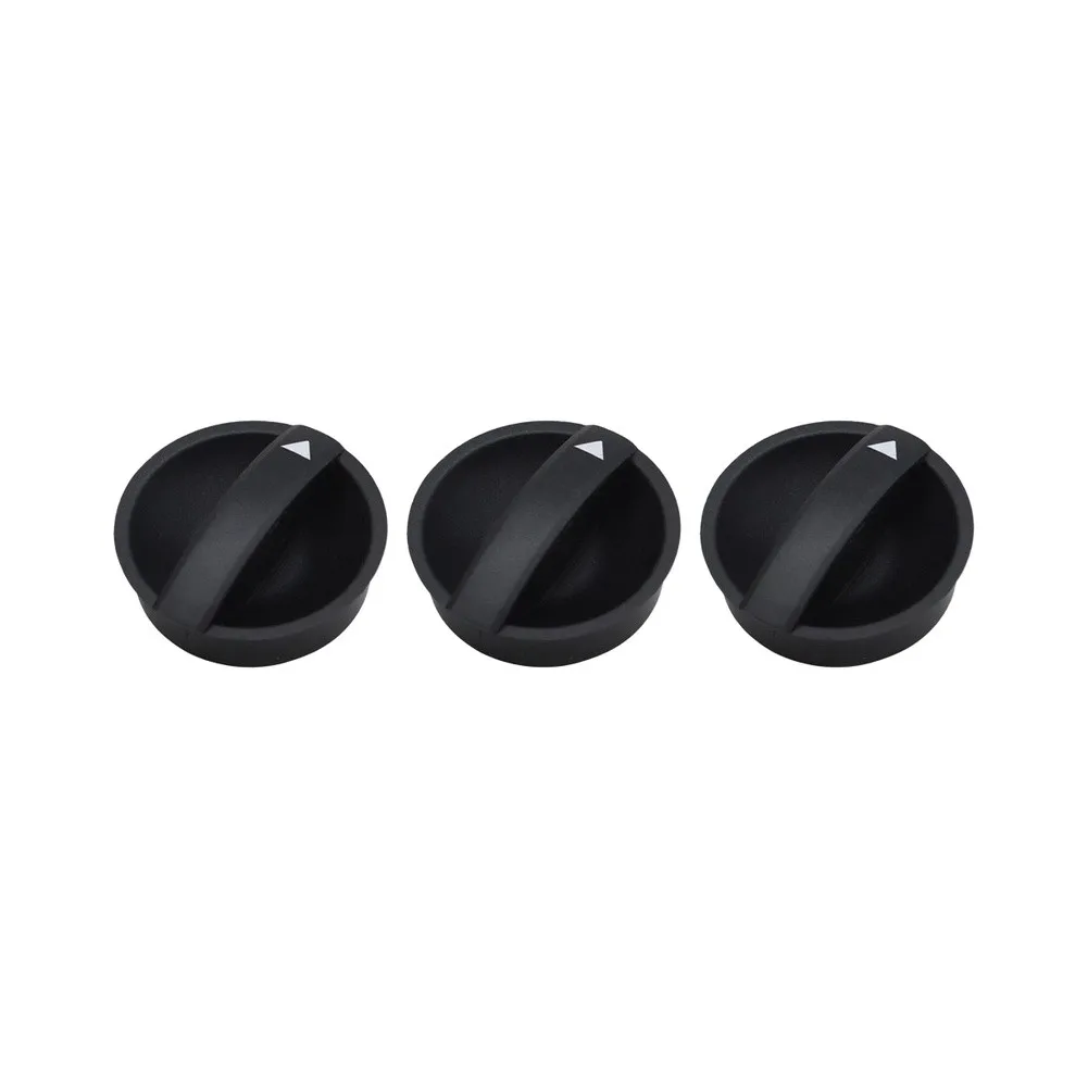 3Pcs Car Knob Heater Air Conditioner AC Climate Control Switch Knobs Buttons For Toyota For Tacoma 2005-2011 55900-04020