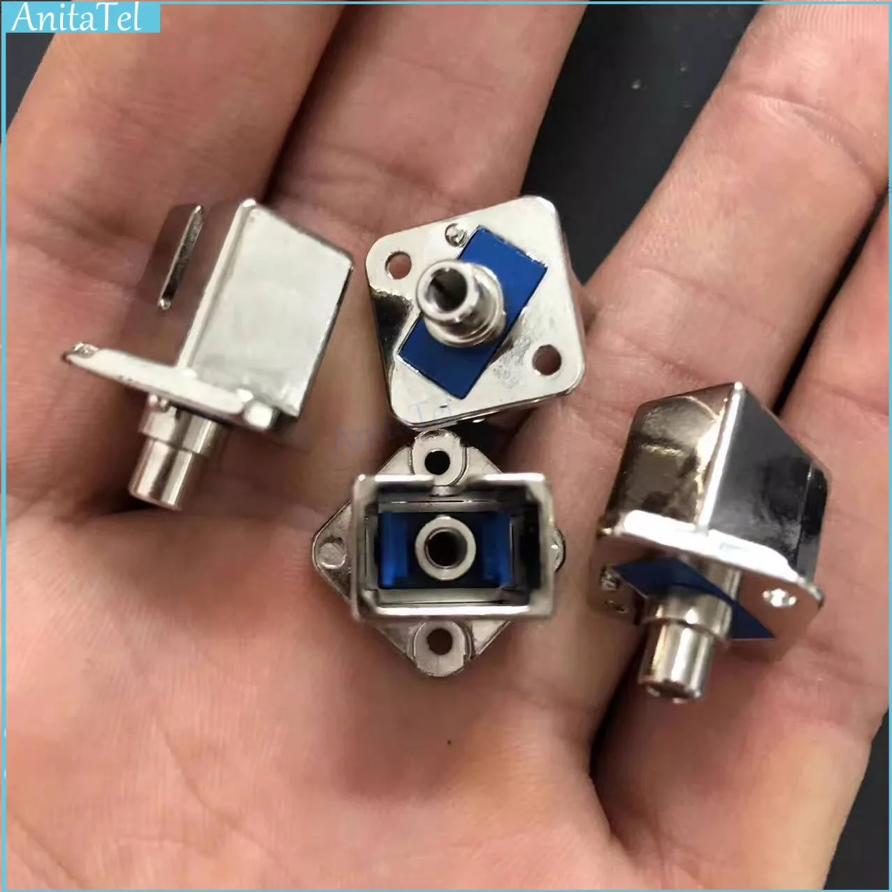 1pcs OTDR Connector MTS-2000 MTS-4000 OTDR SC Adapter for OTDR SC interface connector SC Coupler Anritsu SU FC SC