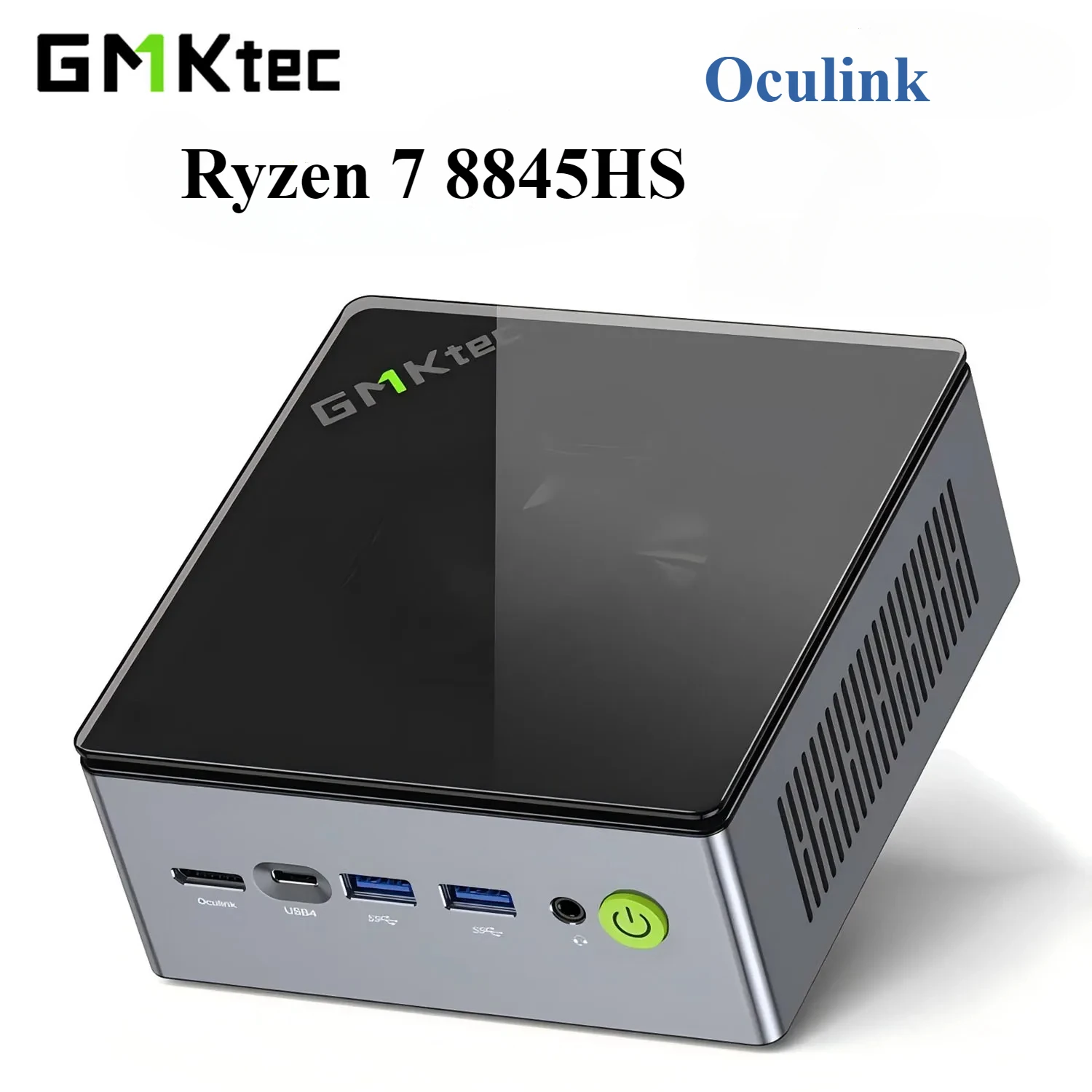 GMKtec K8 Plus Ryzen 7 8845HS Oculink MINI PC Windows 11 Pro DDR5 5600Mhz PCIe4.0 SSD WIFI6 BT5.2 Desktop Gamer Computer