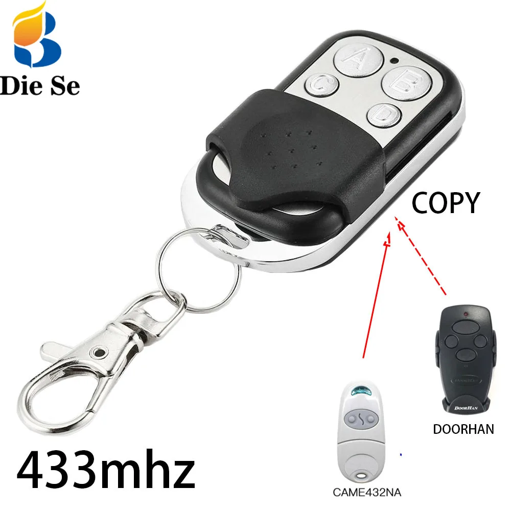 

433MHz RF Universal Copy Remote Control Clone Function Transmitter Auto Cloning Duplicator for Garage Door Car CAME Remotes