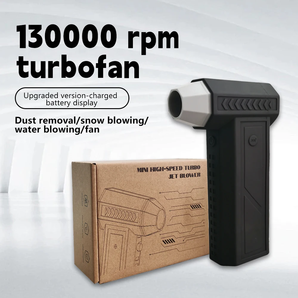 

Violent Blower X3 Mini Turbo Blower Jet Fan Outdoor BBQ Air Duster Car Cleaner Portable Rechargeable Handheld Brushless Motor