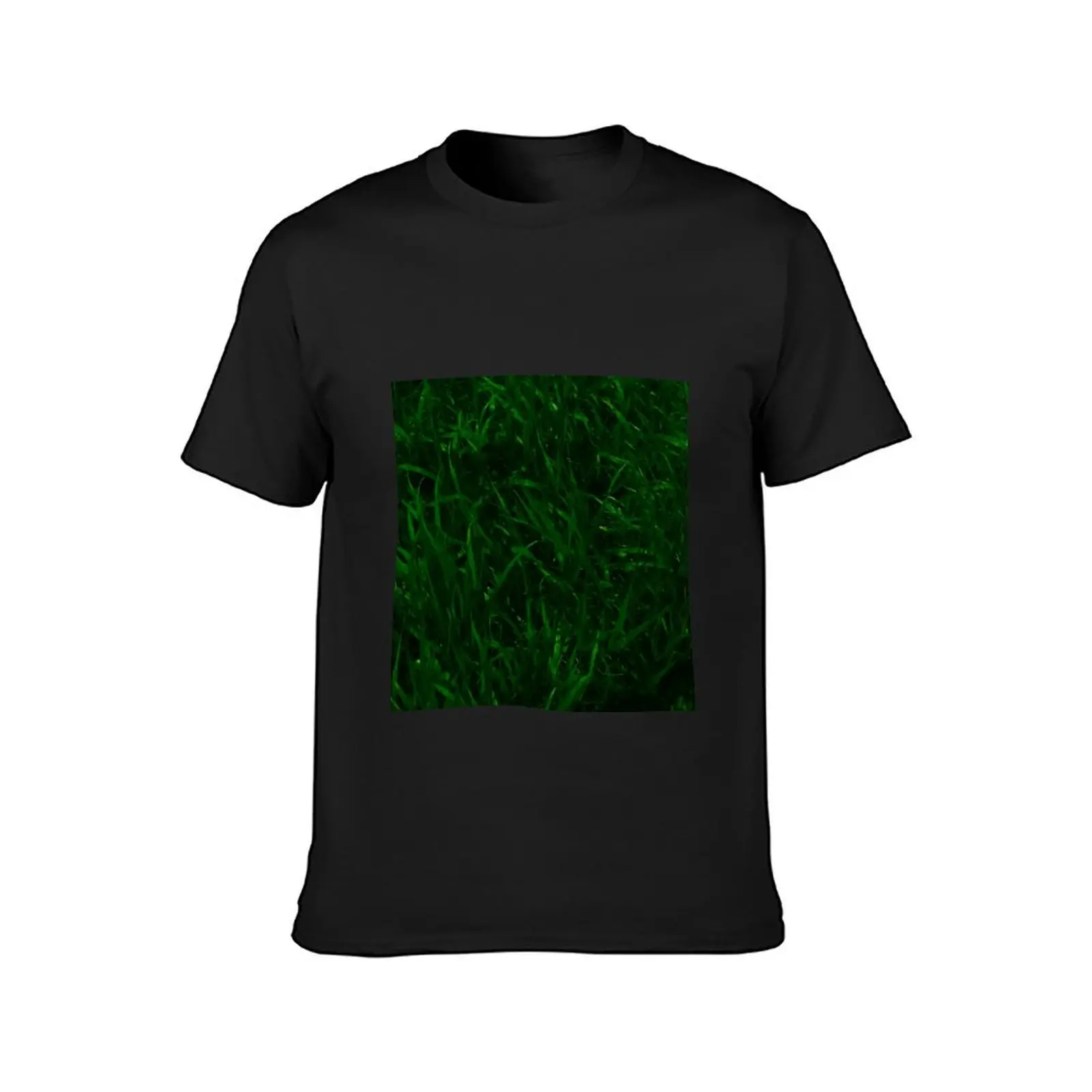 Grass after rain T-Shirt hippie clothes new edition summer clothes mens plain t shirts