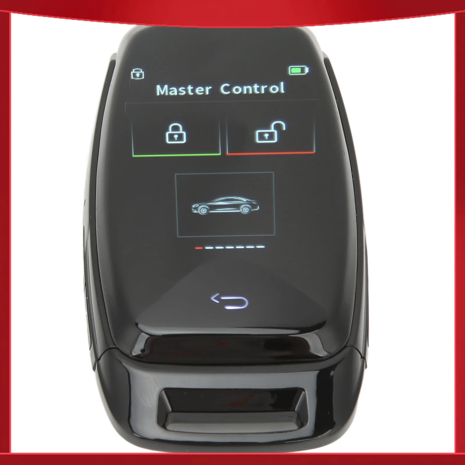 

Car Smart LCD Key Touch Screen Bluetooth 5.0 Connection Keyless Entry Smooth Touch for One Button Start Models