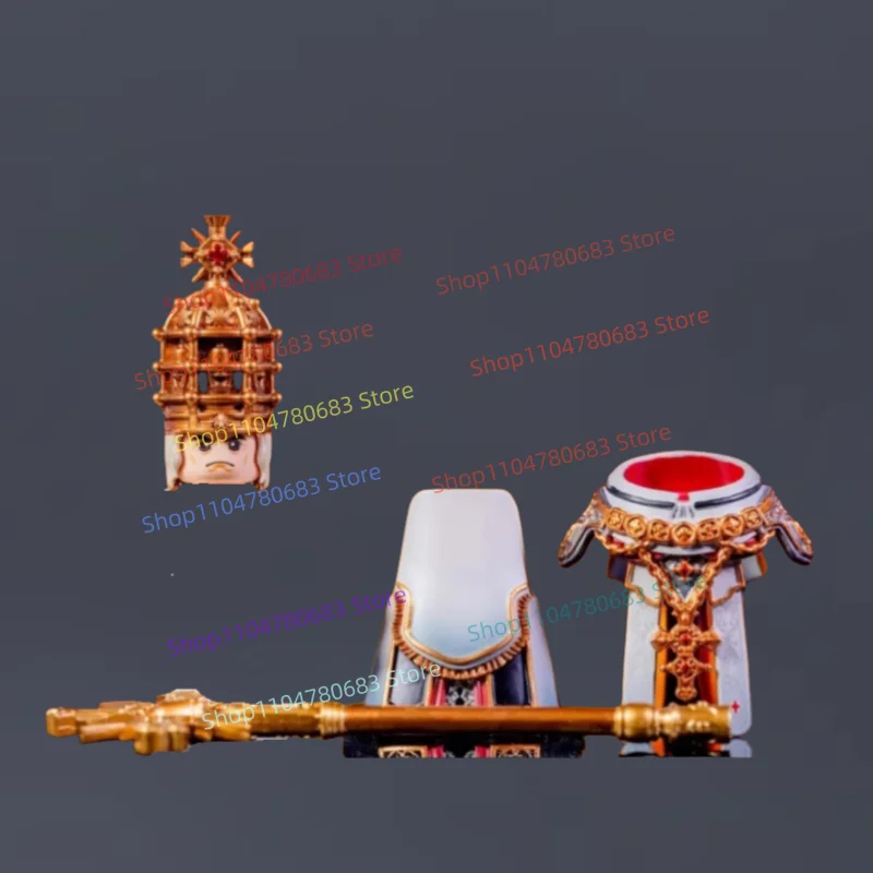 Moc arcebispo blocos de construção mini figura ação modelo ornamento brinquedos educativos das crianças coleção presente