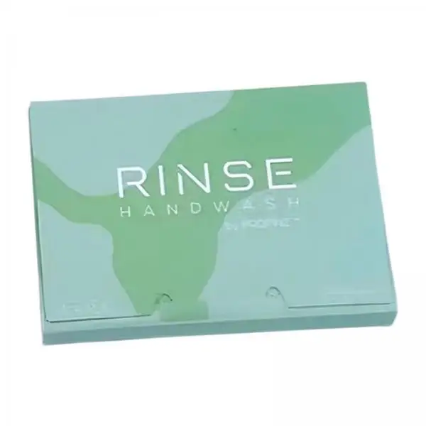 Paper Soap Portable Travel Hand Wash Sheets Leaf Soap Flakes Quick Dissolve Gentle Skin Care for Trips Outdoor