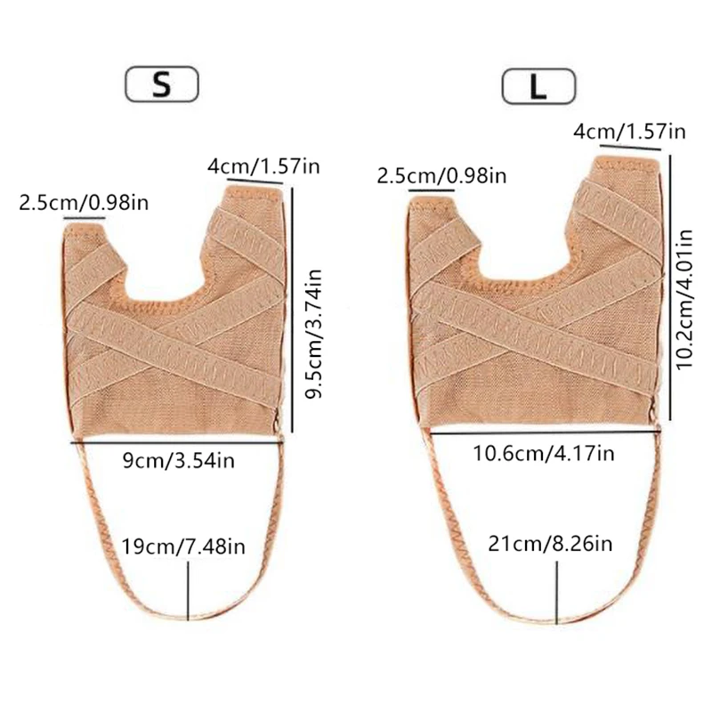 Corrector de juanete Hallux Valgus ajustable, ortopédico, separador de dedo gordo, corrección del pulgar, pedicura, 1 par