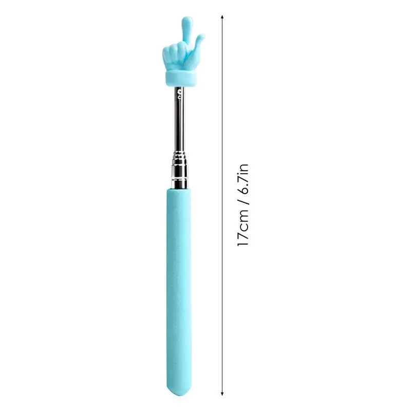 Telescopische Leraren Pointer Mini Hand Pointers Vinger Pointer Stok Klaslokaal Deelname Homeschool Levert Klaslokaal