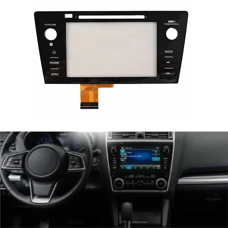 【NEW-SALE】For Subaru Legacy Outback 2018-2019 Car Touch Screen Panel Digitizer 86471AL68A 86471AL65 Phone Button Display