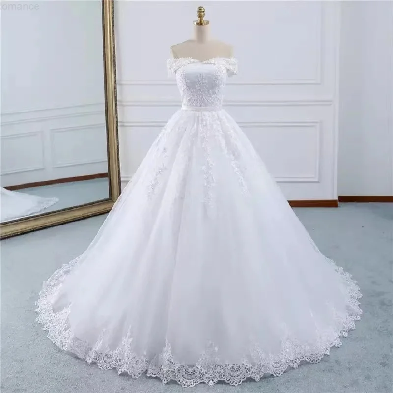 2024 Main Wedding Dress New Bridal High Waist Long Sleeve Simplicity Show off Thin and Light Tall Studio Dress