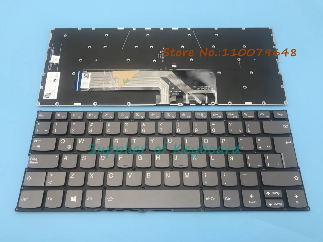 

NEW For Lenovo Yoga C740-14 C740-14IML FLEX-14API FLEX-14IML FLEX-14IWL FLEX14 81SQ C640-13IML LTE Latin Spanish Keyboard