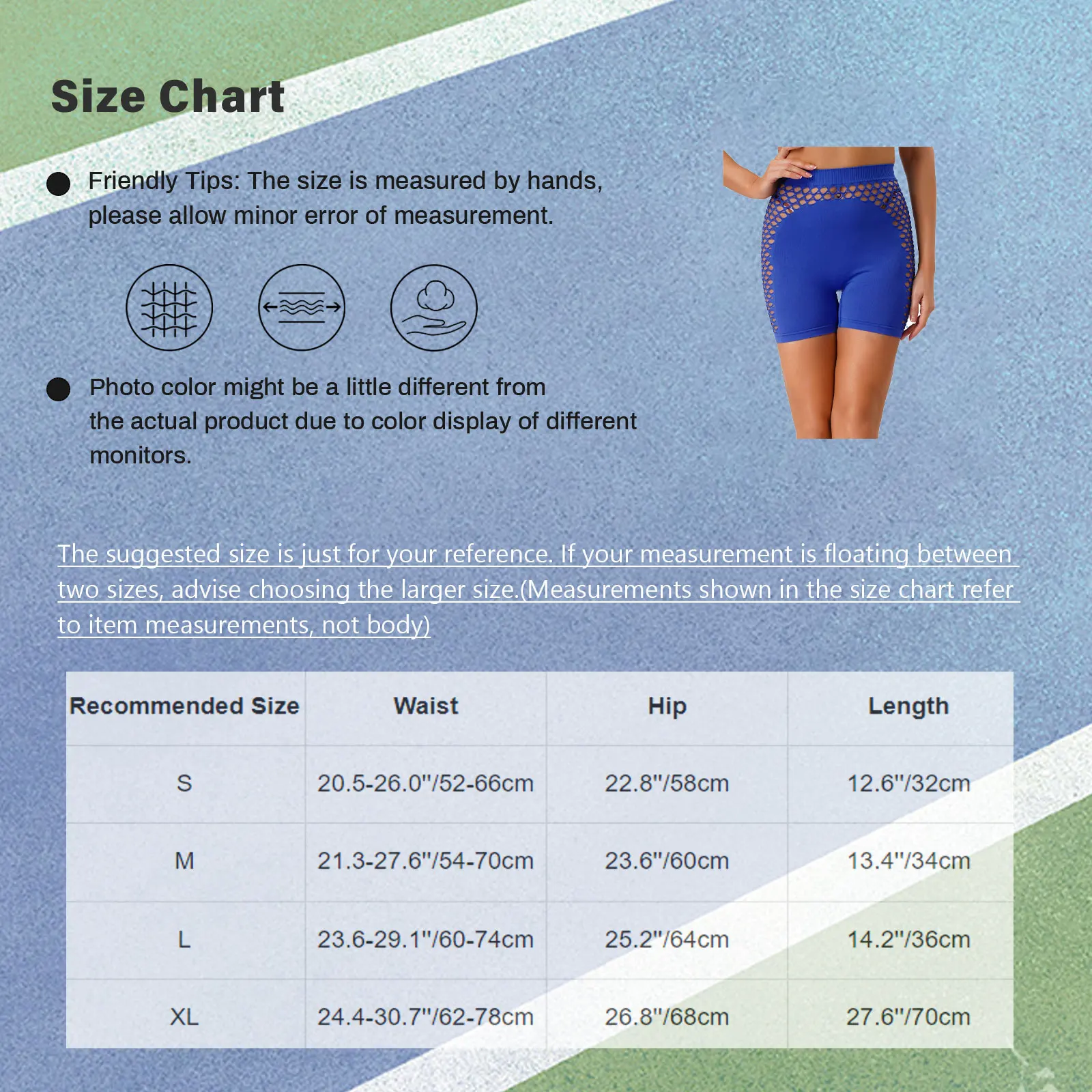 Pantaloncini da yoga a rete scavati da donna Cintura elastica Leggings corti atletici Allenamento in palestra Fitness Corsa Abbigliamento sportivo Costumi da bagno